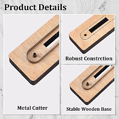 Фиксированная планка деревянный инструмент шаблон ступица резец штамп&nbsp;WOOD-WH20017-04B