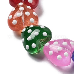 Прозрачные стеклянные бусины GLAA-P057-C08