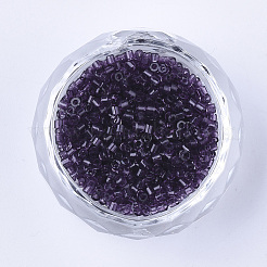 Стеклянные цилиндрические бусины SEED-Q036-01A-H01