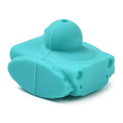 Танк утка пищевые силиконовые фокусные бусины SIL-Q030-04C