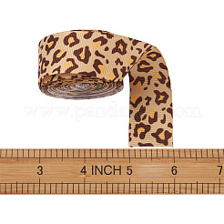 Ленты в рубчик с леопардовым принтом OCOR-TA0001-24