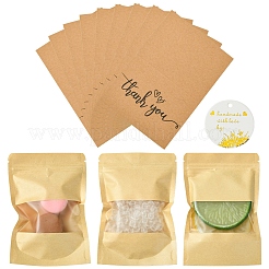 Пакеты из крафт-бумаги с застежкой на тему Дня благодарения OPP-FS0001-13