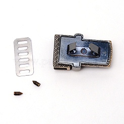 Застежки-замки для мешков из цинкового сплава&nbsp;FIND-TAC0006-33B