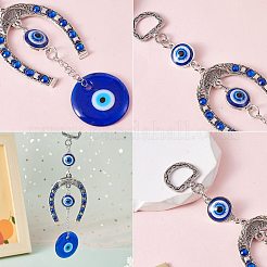 Подвесные украшения из подковы&nbsp;X1-HJEW-H058-04