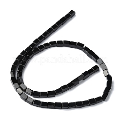 Натуральные бусины из черного оникса (окрашенные и нагретые) G-C135-F02-01