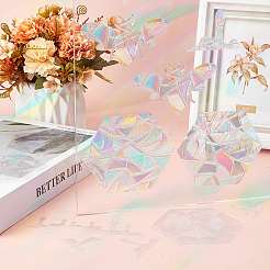 Статические наклейки на окна из пвх&nbsp;AJEW-WH20010-43A