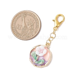 4 шт. 4 стиля подвесок из сплава эмали HJEW-JM03932