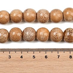 Handgemacht antiken Phantasie glasiertem Porzellan Keramik runde Perlen Stränge&nbsp;X-PORC-L019-13mm-06