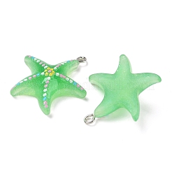 Подвески из непрозрачной смолы&nbsp;RESI-Z040-06P-04