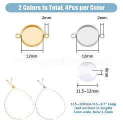 Набор для самостоятельного изготовления купольного браслета DIY-DC0002-49