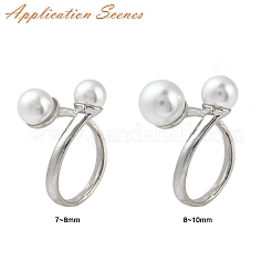 Латунные крепления колец для пальцев&nbsp;KK-L184-55P