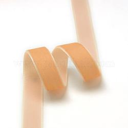 1/4 inch Single Face Velvet Ribbon, Sandy Brown, 1/4 inch(6.5mm), about 200yards/roll(182.88m/roll)