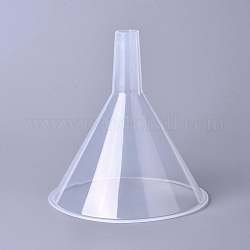 Пластиковая воронка, для переноса жидкости из бутылки, прозрачные, 120x130 мм, рот: 18 мм