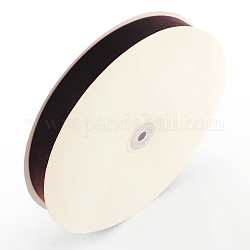 3/4 inch Single Face Velvet Ribbon, Coconut Brown, 3/4 inch(19.1mm), about 25yards/roll(22.86m/roll)