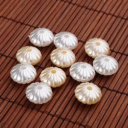 Perles en acrylique de perle d'imitation, fleur, couleur mixte, 14x8mm, Trou: 2.5mm