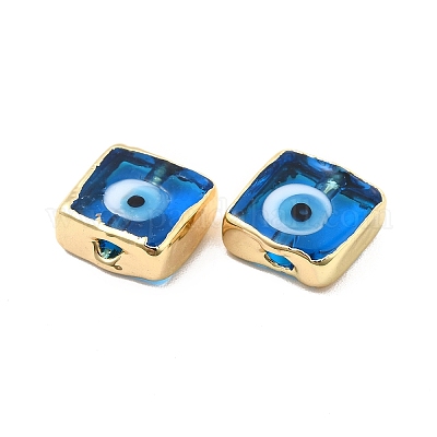 Латунь эмаль бисера KK-F842-02B-1