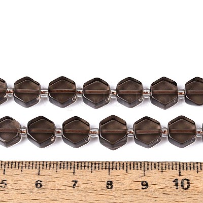 Натуральные ледяные обсидиановые бусинки G-P534-A15-01-1