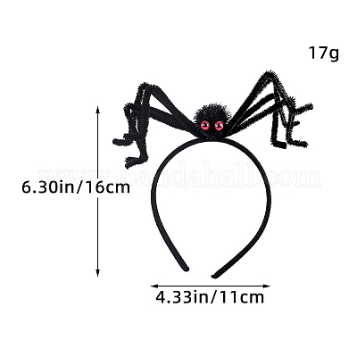 Резинки для волос с пауками на Хэллоуин PW-WG06D18-01-1