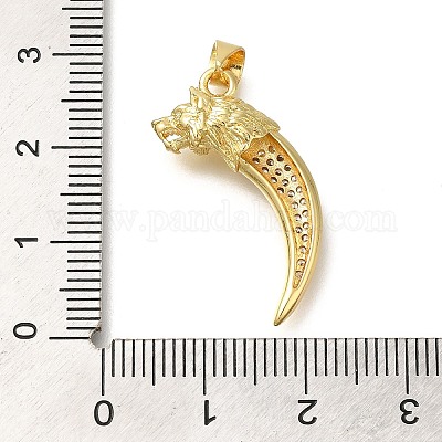 Стойки обшивки латунь микро проложить Циркон подвеску KK-Z086-64G-01-1