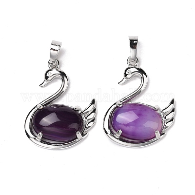 Природные и синтетические Gemstone подвески G-M385-04P-1