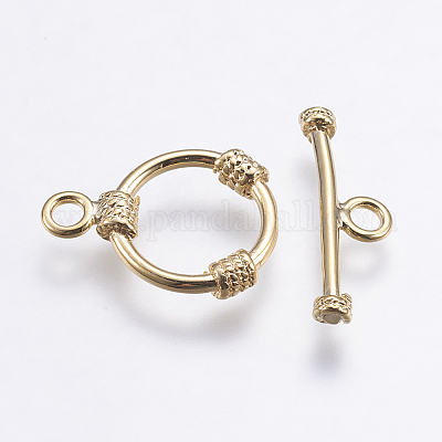 Латуни Переключить застежками KK-G333-22G-NF-1