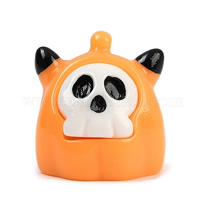 Украшения дисплея смолы хэллоуина DJEW-D301-03C-1