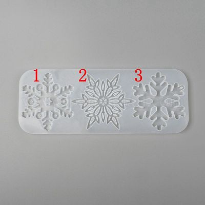 Wholesale Snowflake Silicone Pendant Molds 
