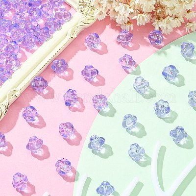 Прозрачные акриловые бусины&nbsp;TACR-S154-20A-47-1