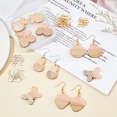 Наборы для изготовления сережек с подвесками своими руками RESI-OC0001-10-1