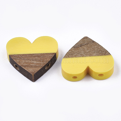 Многожильные звенья из смолы и орехового дерева RESI-S367-12B-08-1