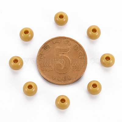 Непрозрачные акриловые бусины MACR-S370-C6mm-29-1