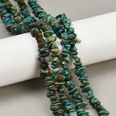 Нити окрашенных бусин из натурального магнезита G-M448-D01-01-1