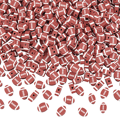 3 пакетик бусины из полимерной глины ручной работы CLAY-HY0001-03-1