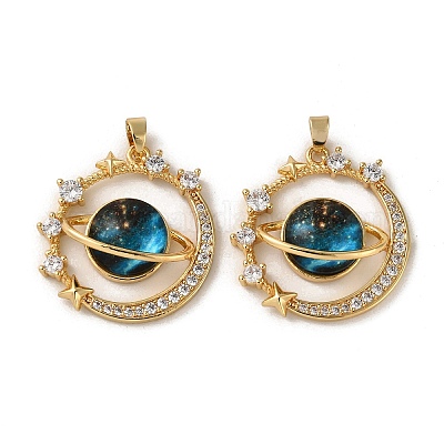 Стойки обшивки латунь микро проложить Циркон подвеску KK-C037-07G-1