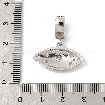 Латунные микро проложить кубического циркония подвески KK-U047-14P-1