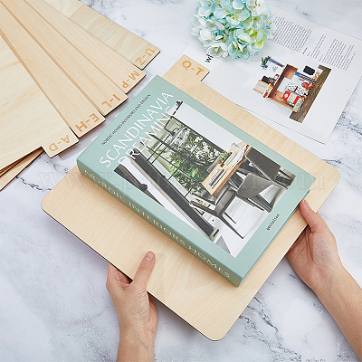 Деревянные гадальные доски WOOD-WH0042-07-1