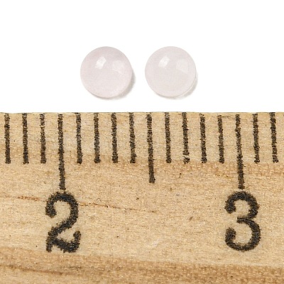 Природного розового кварца кабошонов G-Q173-01A-09-1