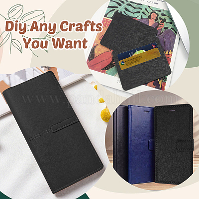 Ткань из искусственной кожи с рисунком личи DIY-WH20081-004C-1