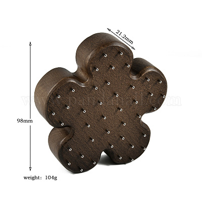 Porta orecchini in legno&nbsp;PW-WG82BBA-16-1