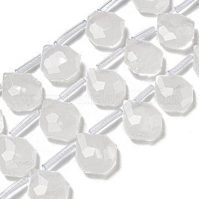 Природных кристаллов кварца бисер нитей G-P544-C11-01-1