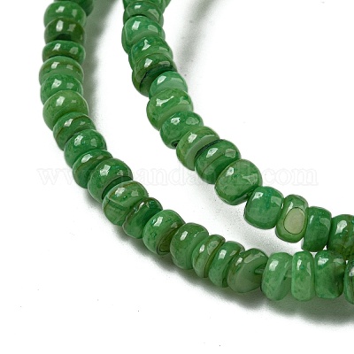 Окрашенные нити бусин из натуральных пресноводных ракушек BSHE-G039-07H-1