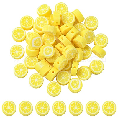Мастер-класс: Лимонные дольки из полимерной пластики