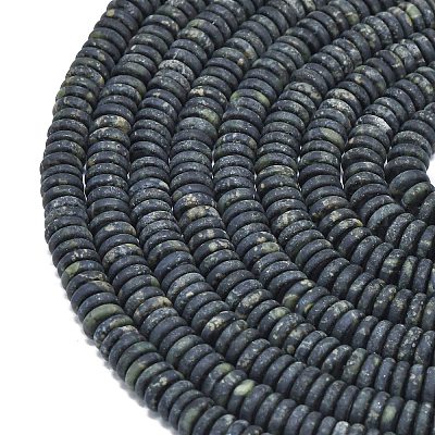 Натуральный матовый натуральный бисер камбаба из яшмы G-K389-C32-01-1