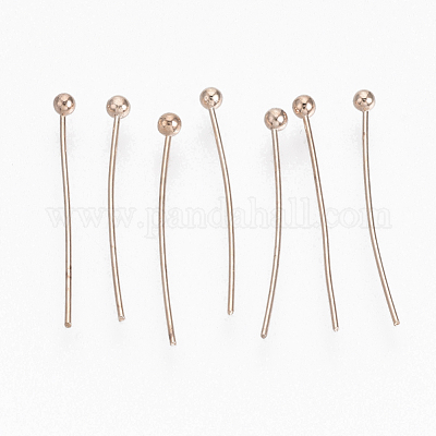 Контакты латунь шаровой головкой X-KK-RP0.5x20mm-RG-1