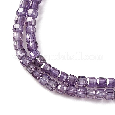 Бусины из кубического циркония ZIRC-P109-01A-10-1