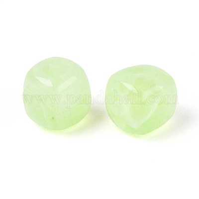 Непрозрачные акриловые бусины&nbsp;OACR-ZX006-33H-1