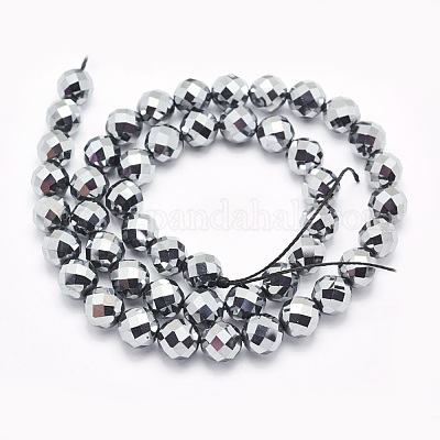 Терагерц каменные бусы пряди G-O166-14-8mm-1