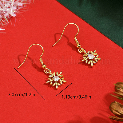 Латунь болтающийся серьги XP1117-4-1