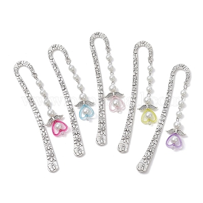 Подвески-ангелы-закладки AJEW-JK00284-1