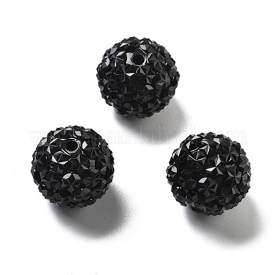 Акриловые стразы шарики бусины OACR-A035-01O-1